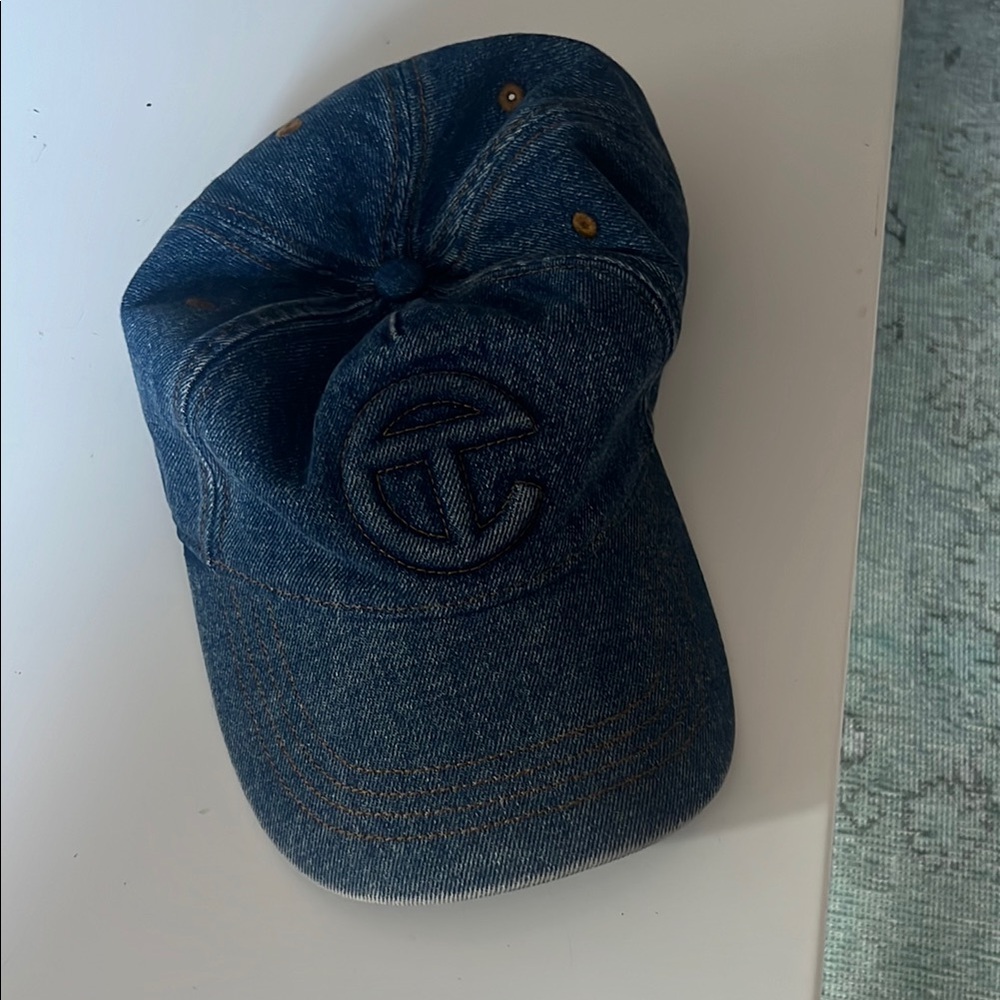 Telfar Denim Blue Cap